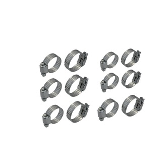 Spony na hadice 12 ks