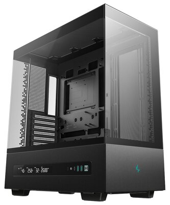 DEEPCOOL skříň CH690 DIGITAL ATX / 2xUSB 3.0 / USB-C / až 10x gan / panoramatická / černá