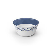 Tosca 54901 Plastová miska průměr 13 cm, bílá/modrá