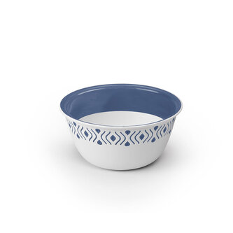 Tosca 54901 Plastová miska průměr 13 cm, bílá/modrá