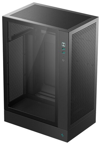 DEEPCOOL skříň CH170 Plus / vertikální microATX / 2xUSB 3.0 / USB-C / černá