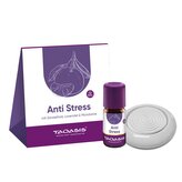TAOASIS Aroma set Anti Stress BIO (5 ml) - vonný kámen jako difuzér