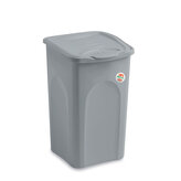 Koš na prádlo Primavera 38 l, šedý