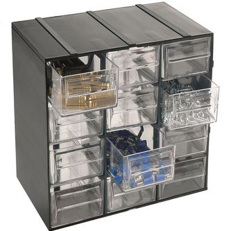 Zásuvkový organizér ArtPlast HOBBY 12, 12 zásuvek