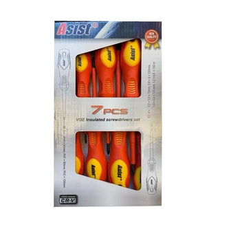 Sada izolovaných šroubováků, 7dílná