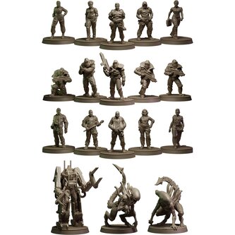 Sada figurek Alien RPG - Rapture Protocol Miniatures Set