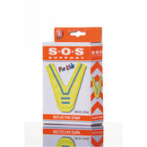 Dětská reflexní vesta SOS ALL RIDE, tvar V