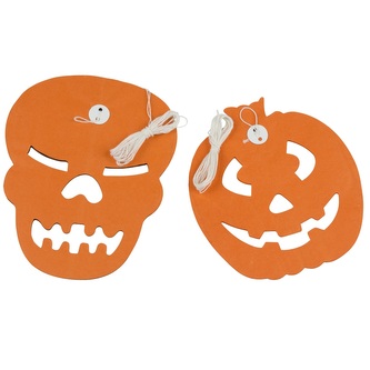 Halloween girlanda 3m, mix 2druhy