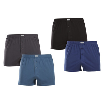 4PACK pánské trenky Andrie klasická guma vícebarevné (PS 5877K) 3XL