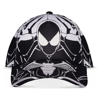 Kšiltovka Spider-Man - Black Symbiote Suit