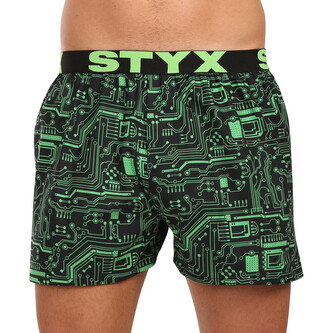 Pánské trenky Styx art sportovní guma tišťák (B1953) M