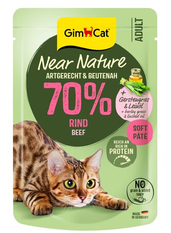 GimCat Near Nature Hovězí 85G