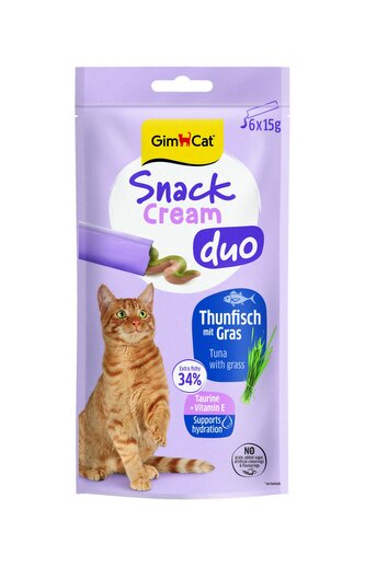 Gimborn Snack Cream Duo Tunak & Trava 6x15g