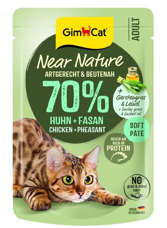GimCat Near Nature Kuře & Bažant 85g