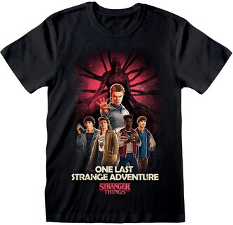 Tričko Stranger Things - One Last Strange Adventure L