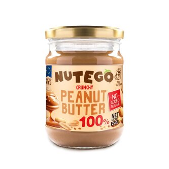 NUTEGO Arašídové máslo křupavé váha 1kg