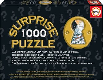 EDUCA Surprise puzzle Starodávné Vánoce 1000 dílků