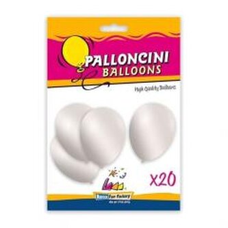 Balony perłowe metaliczne 26cm 20szt