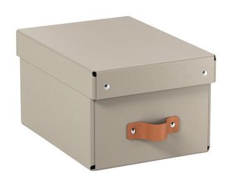 Úložný box "Puro", pískově béžová, velikost S, 2 ks/balení, LEITZ 61470012