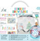 Śnieżny Zestaw sensoryczny DIY świecący słoik