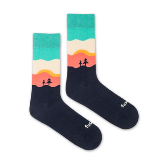 Ponožky Malebná krajina Vícebarevné L (43-46)