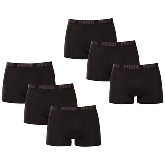 6PACK pánské boxerky Puma černé (701227792 001) M