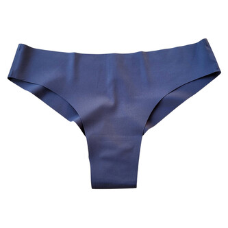 Dámské kalhotky brazilky Syvela bezešvé šedé (2018-antracit) M