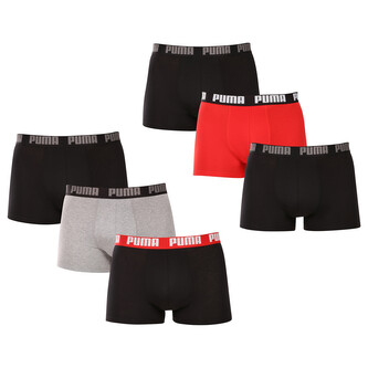 6PACK pánské boxerky Puma vícebarevné (701227792 003) M