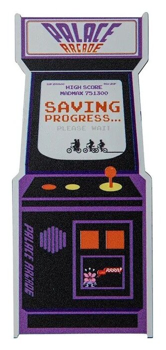 Stranger Things Kovová záložka - Arcade