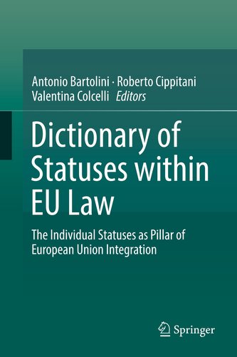 Dictionary of Statuses within EU Law