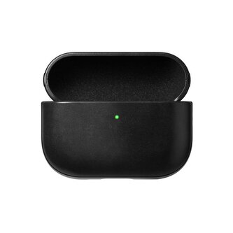 Nomad Modern Leather Case, black (Horween) - Airpods Pro 3