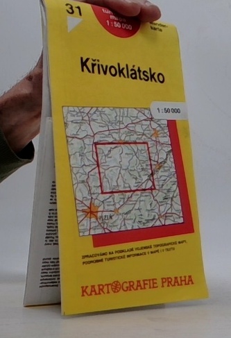 Křivoklátsko - Turistická mapa, 1:50 000