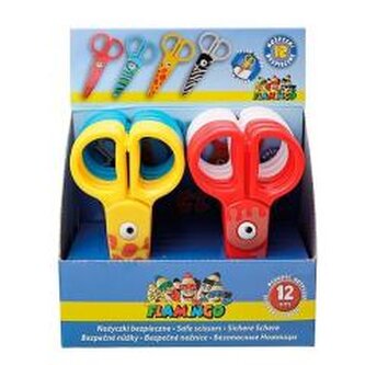 Nożyczki bezpieczne 12cm (12szt)