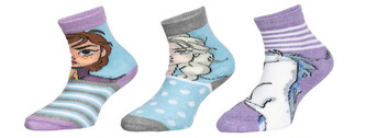 3PACK dětské ponožky Disney Frozen vícebarevné (38765) 23/26