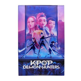 Plechová cedule KPop Demon Hunters