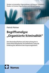 Begriffsanalyse "Organisierte Kriminalität"