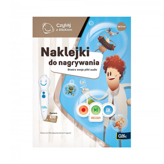 Czytaj z Albikiem. Naklejki do nagrywania dźwięków