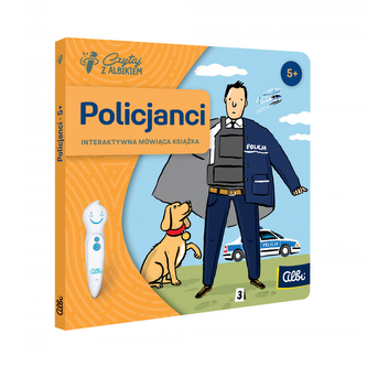 Czytaj z Albikiem. Zawody. Policjanci. Interaktywna mówiąca książka