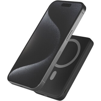 iWant Mag+ powerbanka se stojánkem 7000mAh černá