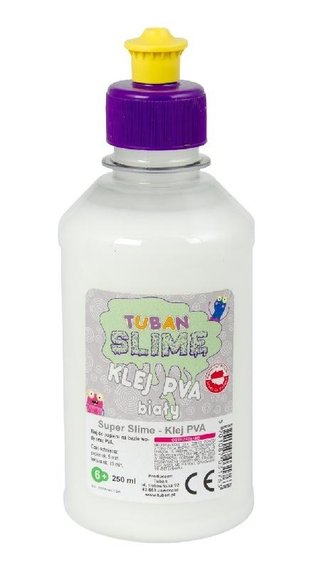Klej biały PVA 250ml TUBAN