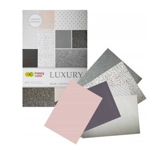 Blok s effect papíry 20 x 29 cm Luxury 170-220 g