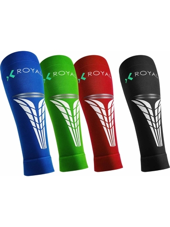 Royal Bay - Extreme kompresní lýtkové návleky - černá XS