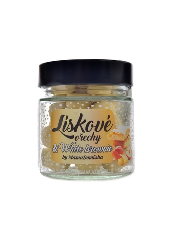 BigBoy - Lískové ořechy ve white brownie 120g