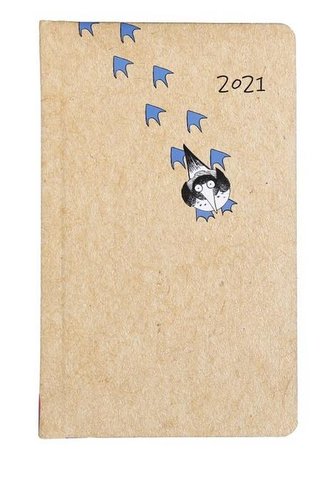 Kalendarz kieszonkowy A6 2021 Ptak ALBI