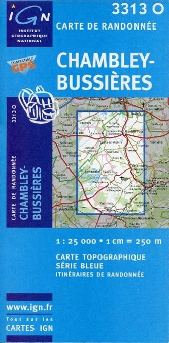 Chambley Bussieres 1 : 25 000