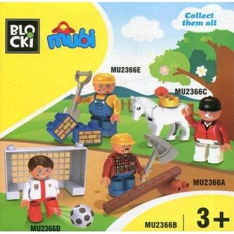 Klocki Blocki Mubi Figurka Farmerka