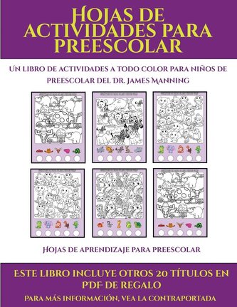 Hojas de aprendizaje para preescolar (Hojas de actividades para preescolar)