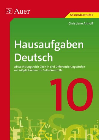 Hausaufgaben Deutsch Klasse 10