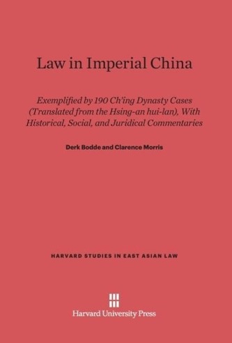 Law in Imperial China