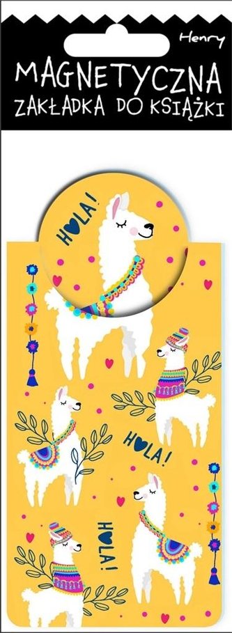 Lama Magnetic Bookmark 2